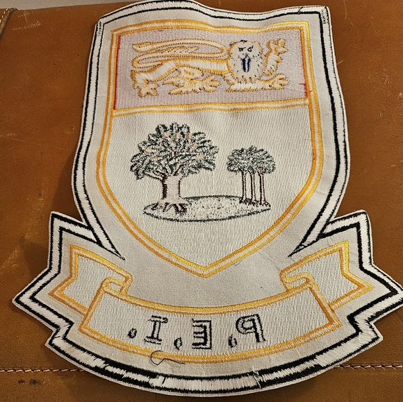 Vintage 1980's P. E. I Large Stitched Patch | Size OS - Picture 2 of 7